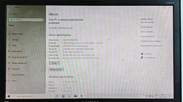 MSI H81M-E33 Pentium G3250 6GB DDR3 SSD 120GB. Mua bán Linh kiện (RAM, Card...) tại Huyện Thái Thụy Thái Bình được đăng bởi Vũ Ngọc Tuấn hình 1