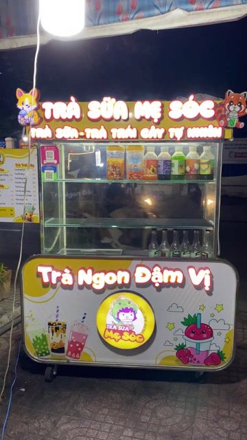 Thanh lý xe trà sữa