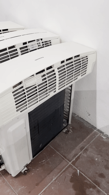 Máy lạnh Panasonic 9000 BTU cũ màu Trắng. Mua bán Máy lạnh, điều hoà tại Quận Đống Đa Hà Nội được đăng bởi e huy 168 nguyễn xiển hình 1