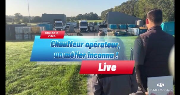 Chauffeur opérateur, un métier inconnu