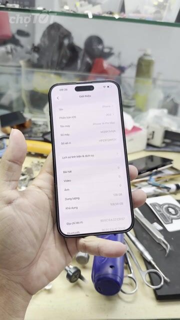 Apple iPhone 14 Pro Max 128GB Đen Đã sử dụng. Mua bán Điện thoại tại Thị xã Phú Mỹ Bà Rịa - Vũng Tàu được đăng bởi Nam tay hình 1