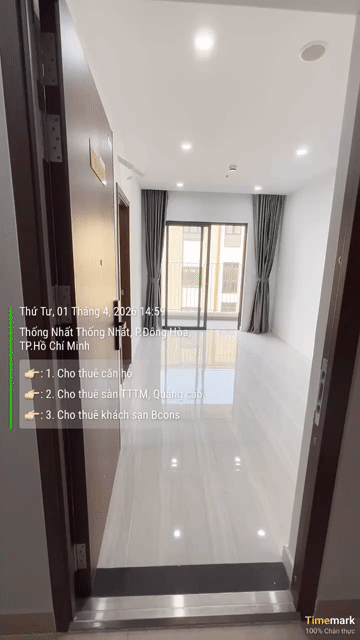 Cho thuê Căn hộ Chung cư Bcons City - Green Emerald Thành phố Dĩ An Bình Dương diện tích 54 m² giá 6,2 triệu/tháng