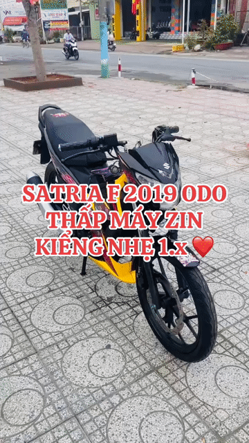 SATRIA F 2019 ODO THẤP MÁY MÓC NGUYÊN ZIN KIỂNG. Mua bán Xe máy tại Huyện Chợ Mới An Giang được đăng bởi XE MÁY THIỆN PHÁT AN GIANG hình 1