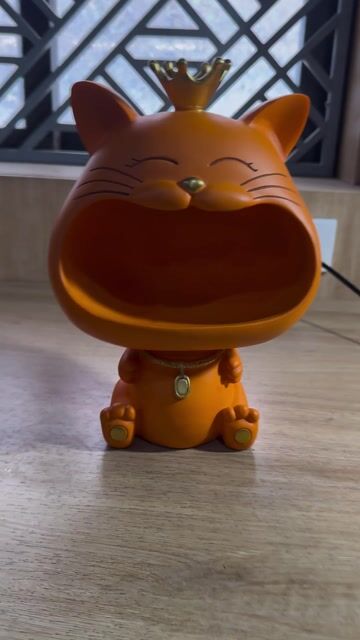Mèo cam decor nguyên khối. Mua bán Sở thích khác tại Thành phố Thủ Dầu Một Bình Dương được đăng bởi Tịnh Nghi hình 1