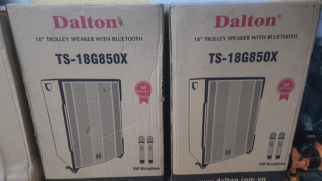 Loa kẹo kéo Dalton TS-18G850X 850W Mới NGUYÊN THÙN. Mua bán Tivi, Âm thanh tại Thành phố Thủ Đức Tp Hồ Chí Minh được đăng bởi ÁNH Vinamilk hình 1