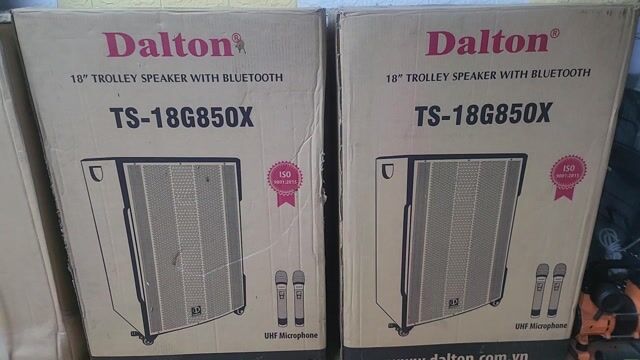 Loa kẹo kéo Dalton TS-18G850X 850W Mới NGUYÊN THÙN. Mua bán Tivi, Âm thanh tại Thành phố Thủ Đức Tp Hồ Chí Minh được đăng bởi ÁNH Vinamilk hình 1