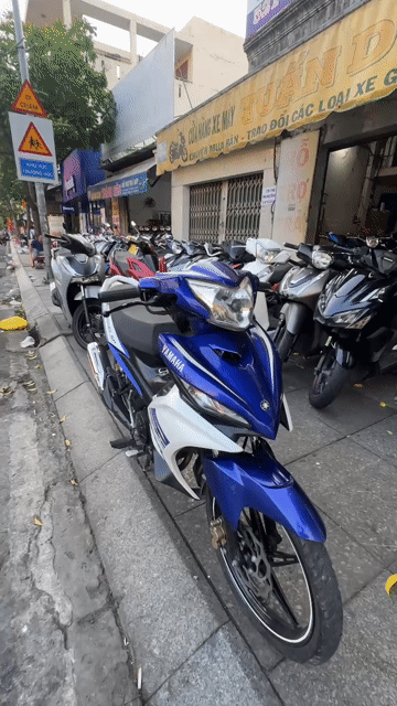 Yamaha Exciter 135 2014 Xanh trắng. Mua bán Xe máy tại Quận Tân Phú Tp Hồ Chí Minh được đăng bởi Tuanduy hình 1