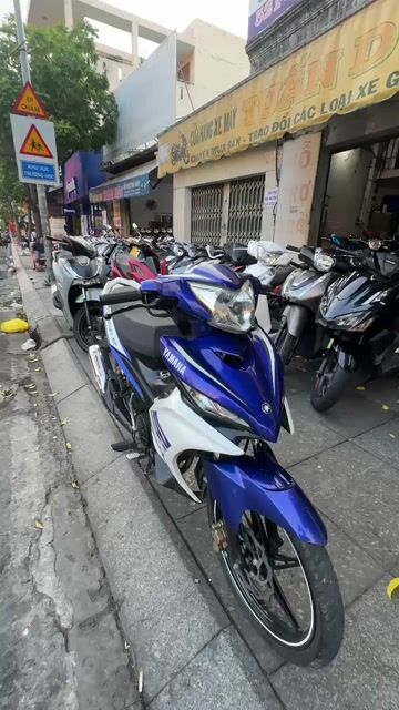 Yamaha Exciter 135 2014 Xanh trắng. Mua bán Xe máy tại Quận Tân Phú Tp Hồ Chí Minh được đăng bởi Tuanduy hình 1