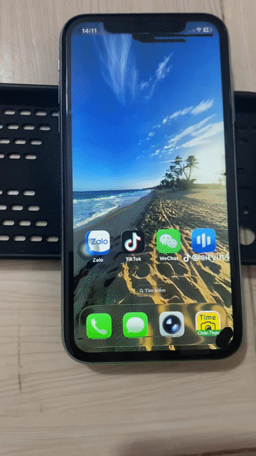 Apple iPhone Xanh  11  màu xanh 128G Full CN. Mua bán Điện thoại tại Thị xã Bến Cát Bình Dương được đăng bởi VÕ HẢI ĐẢO hình 1
