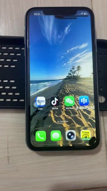Apple iPhone Xanh  11  màu xanh 128G Full CN. Mua bán Điện thoại tại Thị xã Bến Cát Bình Dương được đăng bởi VÕ HẢI ĐẢO hình 1