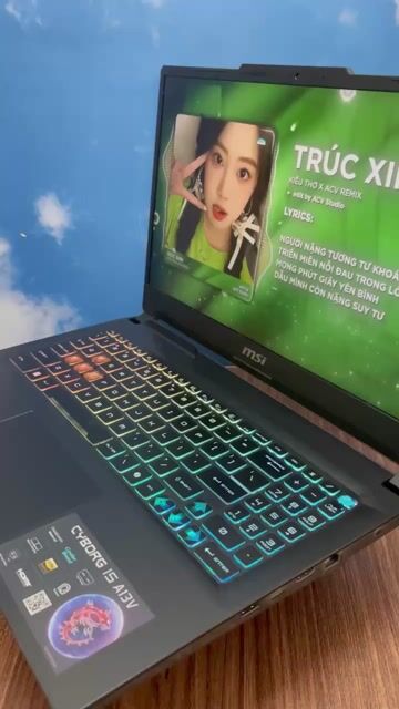MSI Cyborg 15 A13V chính hãng bh dài máy đẹp zin. Mua bán Laptop tại Quận Hà Đông Hà Nội được đăng bởi Mai duy Luong hình 1