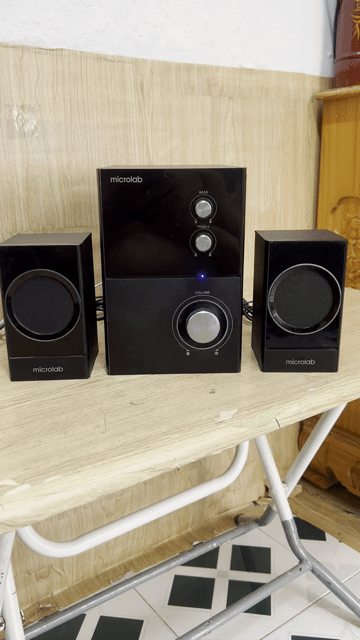 Loa Microlab M223 Đen Mới. Mua bán Tivi, Âm thanh tại Quận Thanh Khê Đà Nẵng được đăng bởi Huy Hoàng chuyên trao đổi ký gửi loa Amly các loại hình 1