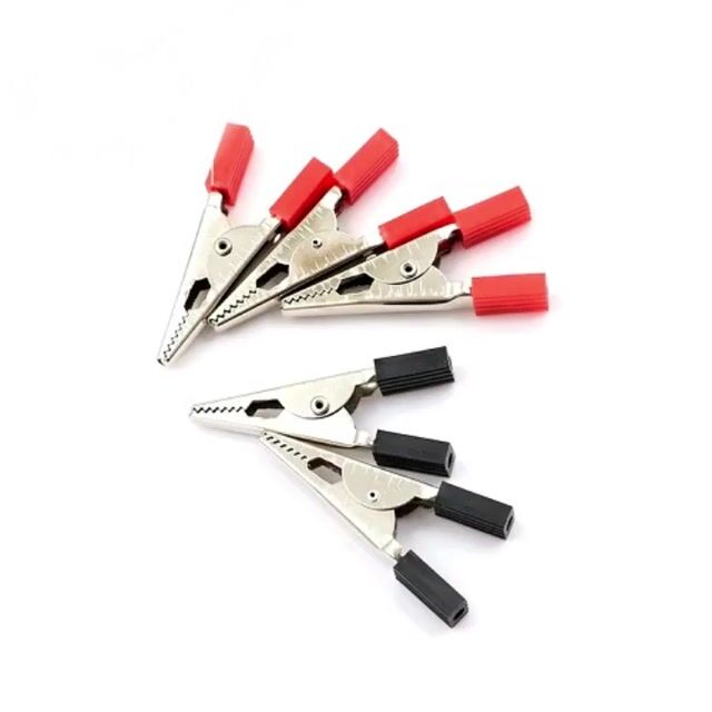 🐊 5 KẸP CÁ SẤU ĐIỆN LOẠI LỚN 48MM MÀU ĐỎ ĐEN. Mua bán Đồ chuyên dụng, Giống nuôi trồng tại Quận Ninh Kiều Cần Thơ được đăng bởi Văn Long hình 1