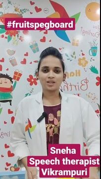 what and why do we use fruits pegboard #speech therapist #vikrampuri #pbn #369513
