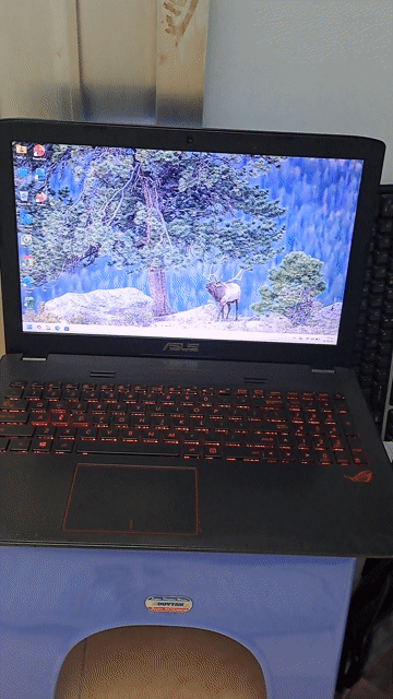 Lap Gaming Đồ Họa Asus GL552VX i7 6700 8GB/1000GB. Mua bán Laptop tại Quận 3 Tp Hồ Chí Minh được đăng bởi Vinh hình 1