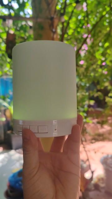 Loa Bluetooth Nikome Trắng Đèn LED. Mua bán Tivi, Âm thanh tại Quận 7 Tp Hồ Chí Minh được đăng bởi Vy Vy hình 1
