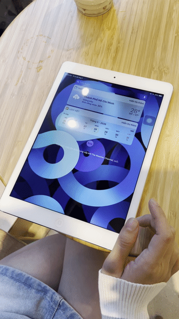 Apple iPad Bạc 32GB. Mua bán Máy tính bảng tại Quận 3 Tp Hồ Chí Minh được đăng bởi Thanh Thuỷ hình 1