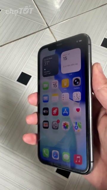 Apple iPhone 11 128GB Đen 84%. Mua bán Điện thoại tại Huyện Lấp Vò Đồng Tháp được đăng bởi NGUYỄN TRUNG NGHĨA  hình 1