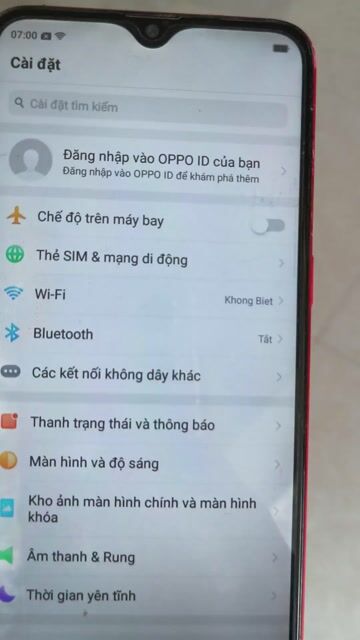Oppo A5S đỏ, Ram 3G, Bộ nhớ 32G. Mua bán Điện thoại tại Quận Ninh Kiều Cần Thơ được đăng bởi nguyễn minh thái hình 1