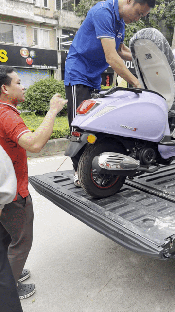 Vera S1 2024 Tím Mới 100%. Mua bán Xe máy tại Thị xã Sơn Tây Hà Nội được đăng bởi Nguyễn Ngọc Anh hình 1
