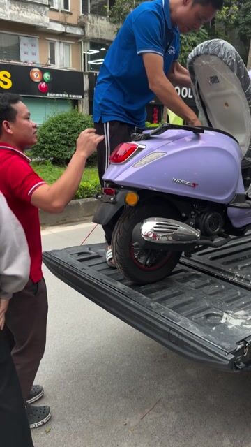 Vera S1 2024 Tím Mới 100%. Mua bán Xe máy tại Thị xã Sơn Tây Hà Nội được đăng bởi Nguyễn Ngọc Anh hình 1