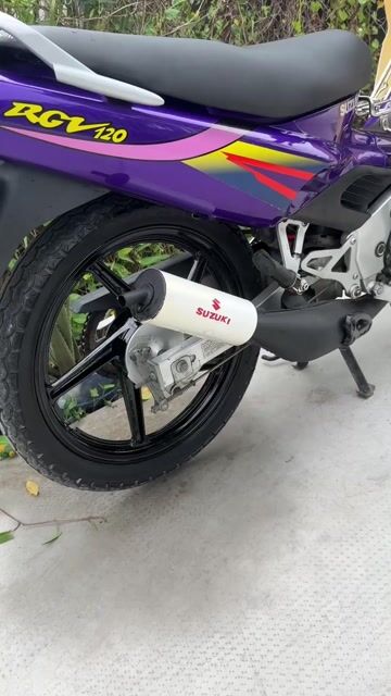 Suzuki RGV 120 (Xipo) Tím, Kem. Mua bán Xe máy tại Huyện Bến Lức Long An được đăng bởi Xe Máy Trung Toán hình 1