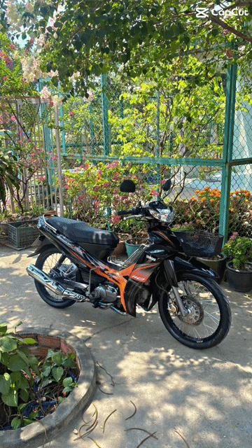 Yamaha Sirius 110 Đen cam 110cc. Mua bán Xe máy tại Thành phố Thủ Dầu Một Bình Dương được đăng bởi Minh Quan Nguyen hình 1