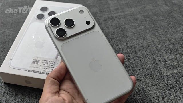 IPhone 17 Pro 256GB Trắng Chính Hãng Fullbox Keng. Mua bán Điện thoại tại Quận 3 Tp Hồ Chí Minh được đăng bởi Minh Phạm  hình 1