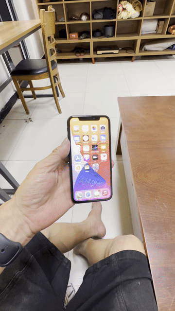 Điện thoại iPhone X Đen Đã sử dụng. Mua bán Điện thoại tại Huyện Long Thành Đồng Nai được đăng bởi minhtien hình 1