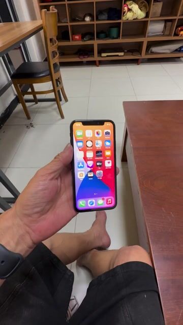 Điện thoại iPhone X Đen Đã sử dụng. Mua bán Điện thoại tại Huyện Long Thành Đồng Nai được đăng bởi minhtien hình 1