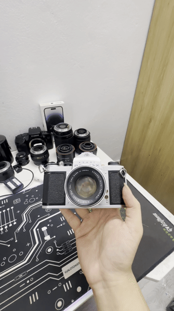 Máy ảnh film Pentax Asahi Bạc, Đen đã sử dụng. Mua bán Máy ảnh, Máy quay tại Quận Nam Từ Liêm Hà Nội được đăng bởi Nguyễn Xuân Linh hình 1