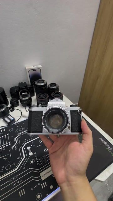 Máy ảnh film Pentax Asahi Bạc, Đen đã sử dụng. Mua bán Máy ảnh, Máy quay tại Quận Nam Từ Liêm Hà Nội được đăng bởi Nguyễn Xuân Linh hình 1