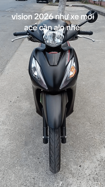 Honda Vision 2026 Đen 2000 km. Mua bán Xe máy tại Quận Liên Chiểu Đà Nẵng được đăng bởi long hình 1