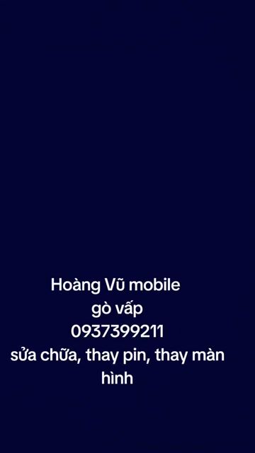 Sửa chữa điện thoại Gò Vấp. Dịch vụ tại Quận 3 Tp Hồ Chí Minh được đăng bởi Hoàng Vũ Mobile hình 1