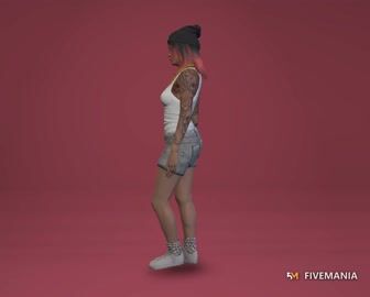 Marcella | Female Ped | Multiple Outfits | Optimized & Fivem Ready [Add-On] — video preview