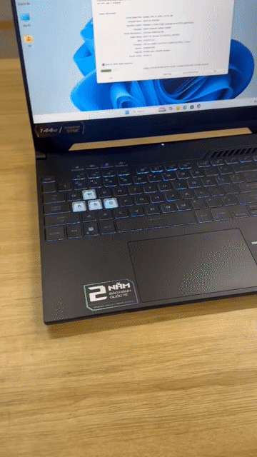 Tuf Gaming FX507 i5-16GB/512GB RTX3050 BH 2027. Mua bán Laptop tại Quận Hoàng Mai Hà Nội được đăng bởi Hoàng Bách Computer hình 1