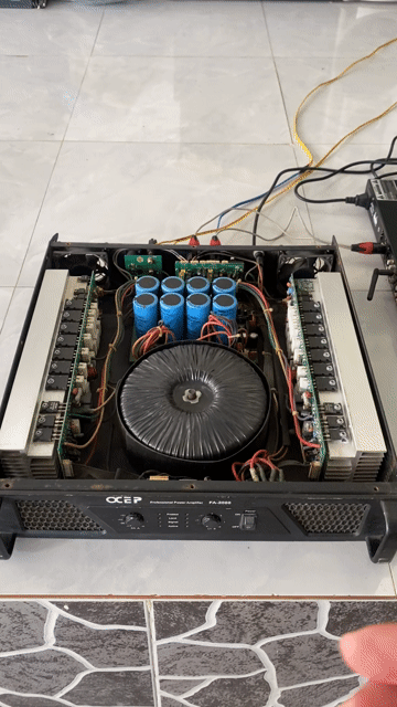 Thanh lý main công suất FA-2000w/2kênh. Mua bán Tivi, Âm thanh tại Huyện Long Mỹ Hậu Giang được đăng bởi A Nghị hình 1