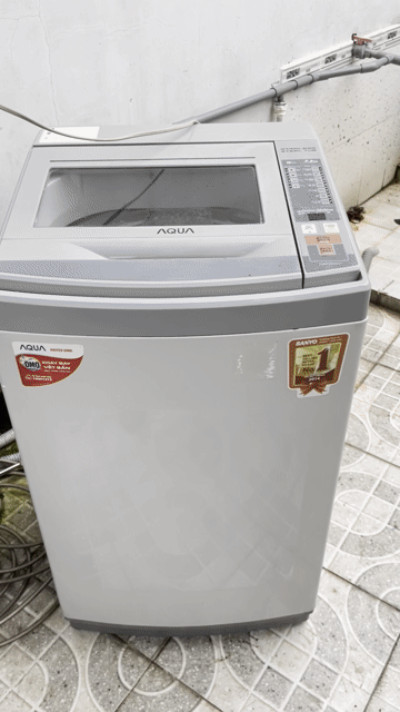 Máy giặt Aqua 7.2kg zin đẹp vắt êm bao ship. Mua bán Máy giặt tại Quận Phú Nhuận Tp Hồ Chí Minh được đăng bởi Điện lạnh Trần Duy hình 1