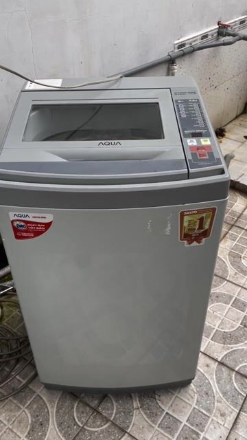 Máy giặt Aqua 7.2kg zin đẹp vắt êm bao ship. Mua bán Máy giặt tại Quận Phú Nhuận Tp Hồ Chí Minh được đăng bởi Điện lạnh Trần Duy hình 1