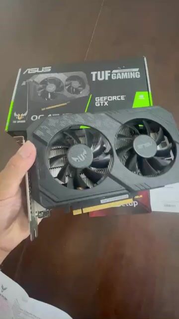Card màn hình Asus TUF Gaming 1650 4GB GDDR6. Mua bán Linh kiện (RAM, Card...) tại Huyện Kim Sơn Ninh Bình được đăng bởi HUYTHAO hình 1