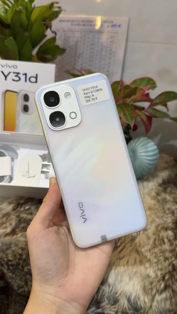 Điện thoại Vivo Y31d Ram 6/ 128Gb Trắng 99%. Mua bán Điện thoại tại Huyện Hóc Môn Tp Hồ Chí Minh được đăng bởi Luân Hoài hình 1