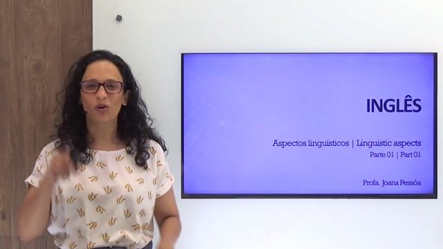 Aspectos linguísticos - Linguistic aspects - Parte 01