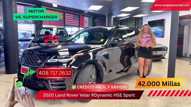 2020 Land Rover Range Rover Velar video thumbnail