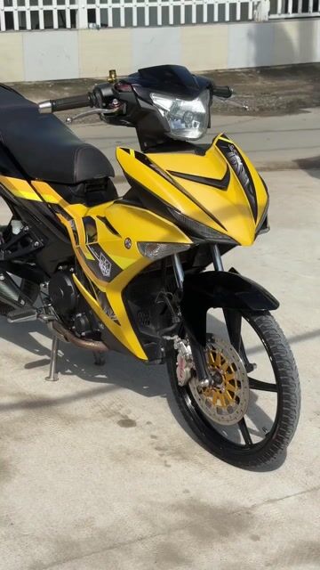 Yamaha Exciter 150 Vàng đen Zin êm. Mua bán Xe máy tại Huyện Bến Lức Long An được đăng bởi Xe Máy Trung Toán hình 1