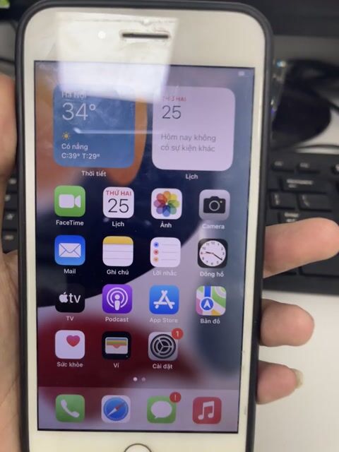 iPhone 7 Plus 32GB Vàng. Mua bán Điện thoại tại Huyện Hoài Đức Hà Nội được đăng bởi Lan hình 1