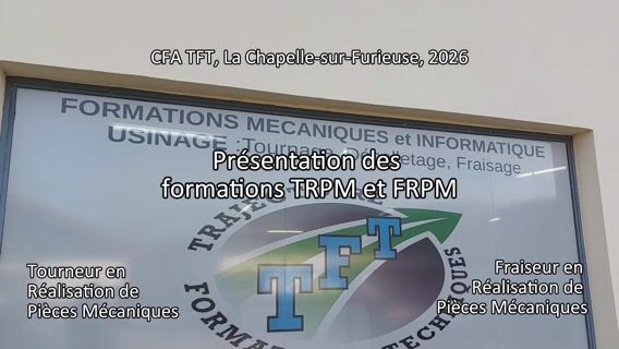 l'usinage c'est pas sorcier : formation usinage TRPM / FRPM