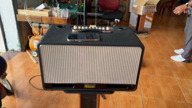 Loa karaoke Vibeon Đen. Mua bán Tivi, Âm thanh tại Thị xã Phú Mỹ Bà Rịa - Vũng Tàu được đăng bởi Trường Giang hình 1