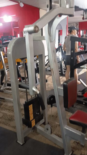 Máy tập gym ép ngực, vai tạ khối . Mua bán Đồ thể thao, Dã ngoại tại Quận Gò Vấp Tp Hồ Chí Minh được đăng bởi Khang Gia Gym hình 1