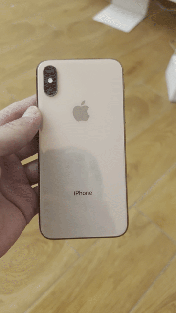 iPhone XS 64GB Vàng. Mua bán Điện thoại tại Quận Long Biên Hà Nội được đăng bởi Minh Đức hình 1