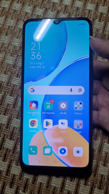 Oppo A15s 4GB 64GB Đen. Mua bán Điện thoại tại Quận Nam Từ Liêm Hà Nội được đăng bởi Trần Thị Trà My  hình 1